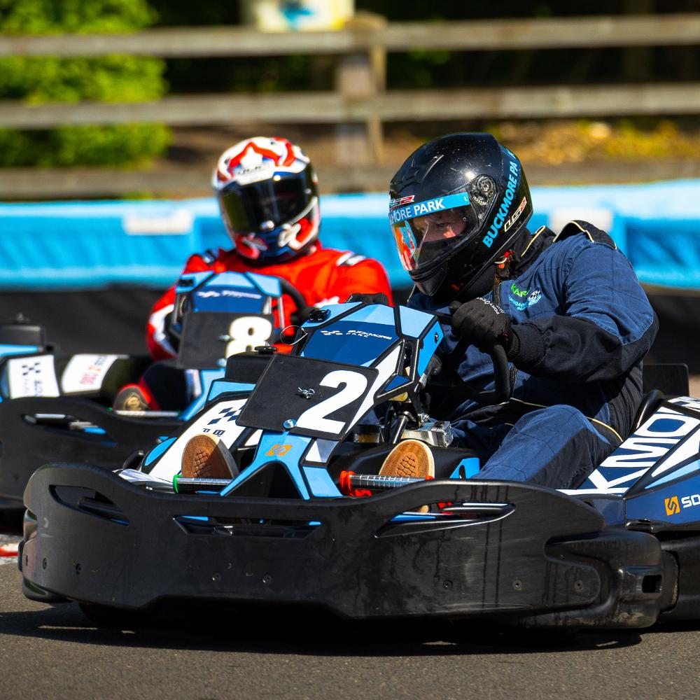 Buckmore Park go-karting experience — a local experience lot in The Lingfield Foundation auction