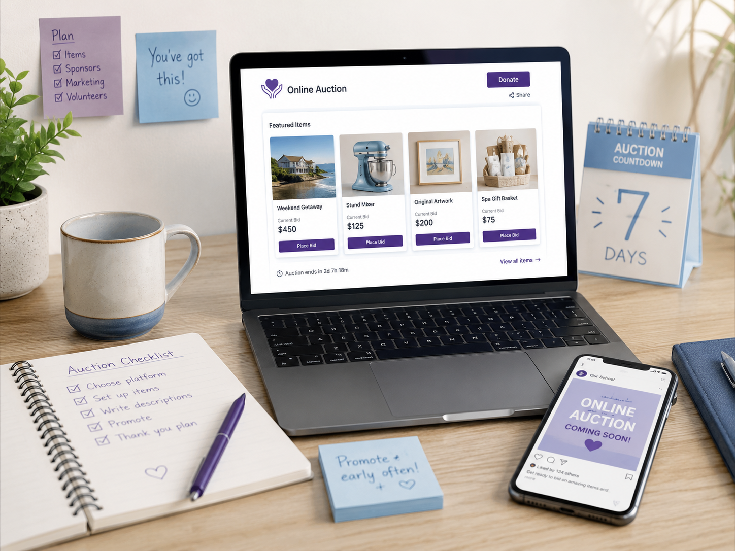 How to Run an Online Charity Auction: A Practical Guide for Small Organisations blog image
