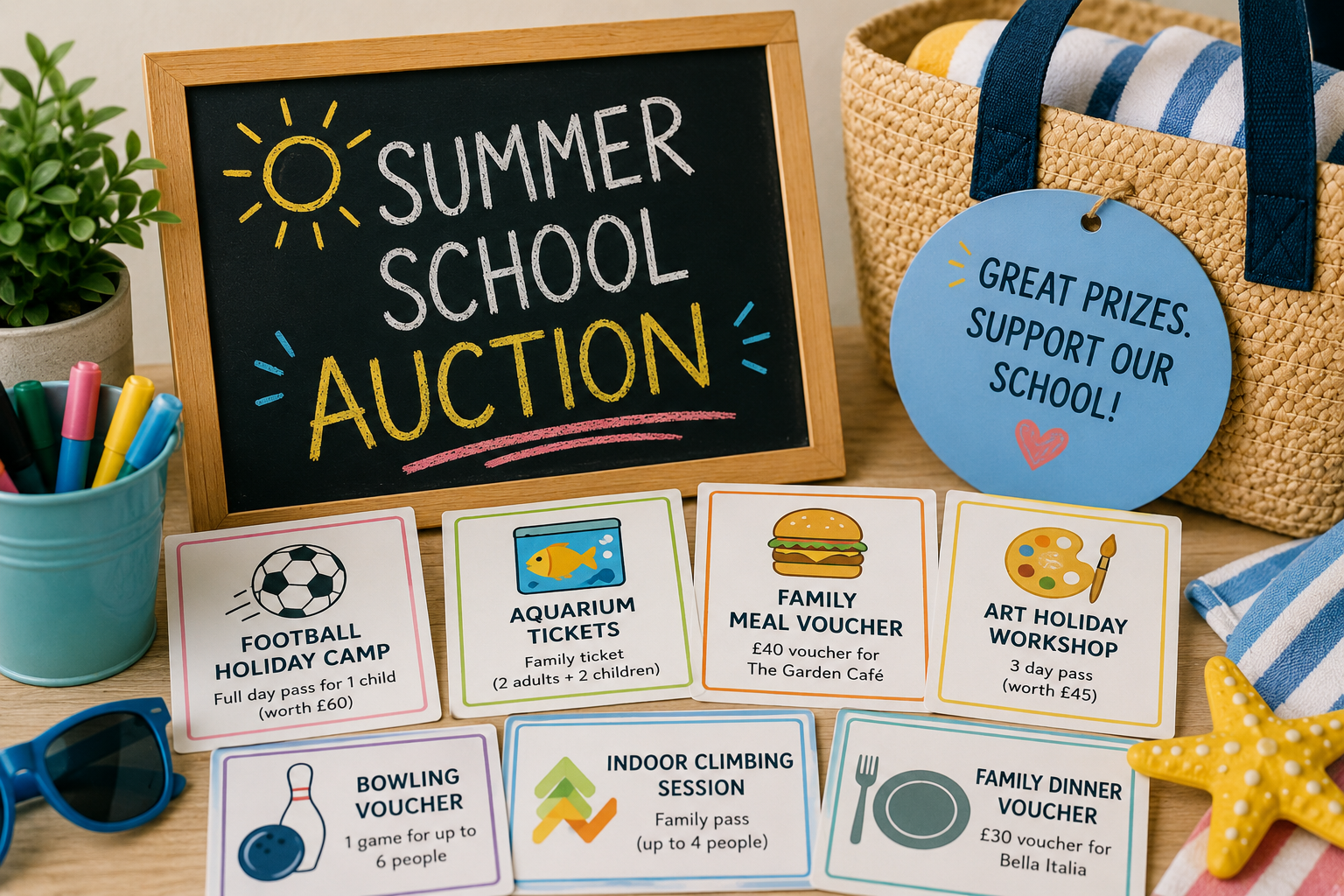 Why a Themed Summer School Auction Can Raise More (With Less Effort) blog image
