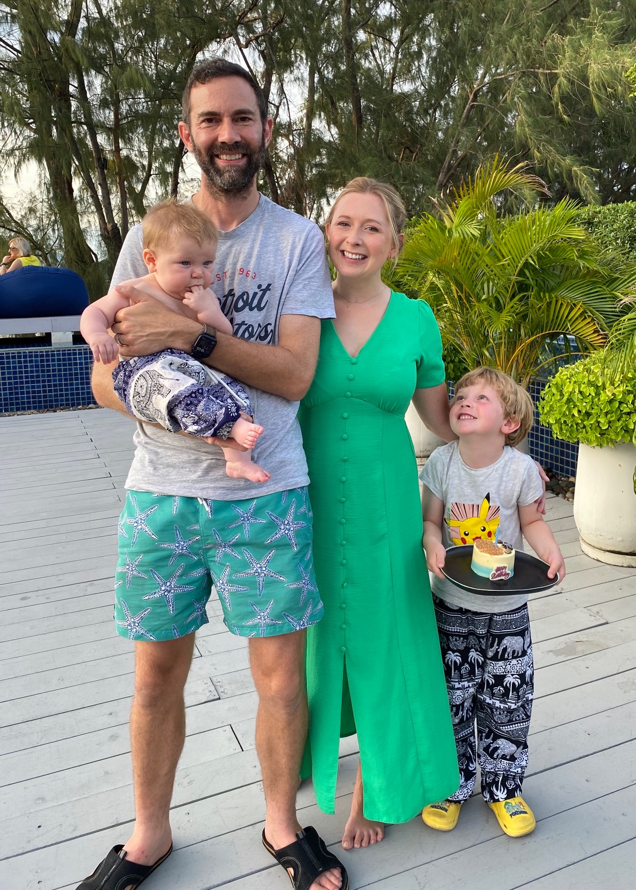 Rich, Jess, Leo and Madeleine