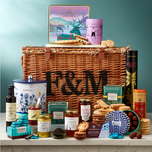 Fortnum & Mason hamper card