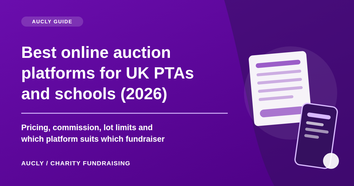 Best Online Auction Platforms for UK PTAs and Schools (2026) blog image